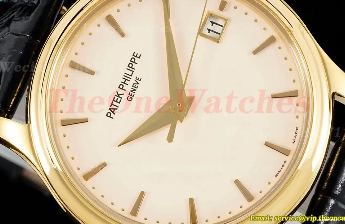 Lvory White V2 Ref.5227 3KF Series Calatrava LE 324 YG 0518